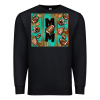 Black American football mom Premium Sweatshirt - Jasminsmagicworld