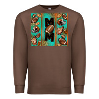 Chestnut American football mom Premium Sweatshirt - Jasminsmagicworld