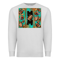 Dove Grey American football mom Premium Sweatshirt - Jasminsmagicworld