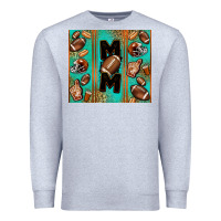 Heather Grey American football mom Premium Sweatshirt - Jasminsmagicworld