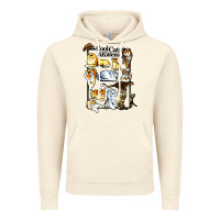 Vintage Artic cool cats and kittens Vintage Hoodie - artisFamous
