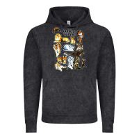 Vintage Black cool cats and kittens Vintage Hoodie - artisFamous