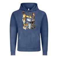 Vintage Denim cool cats and kittens Vintage Hoodie - artisFamous