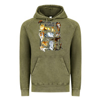 Vintage Olive cool cats and kittens Vintage Hoodie - artisFamous