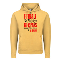 Vintage Mustard fireball whisky whispers Vintage Hoodie - artisFamous
