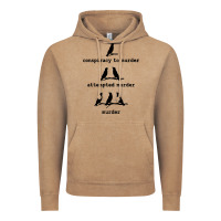 Vintage Coffee attempted murder cute Vintage Hoodie - artisFamous