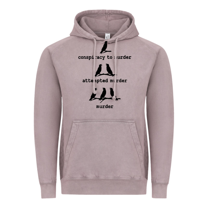 Attempted Murder Cute Vintage Hoodie by artisFamous | Teevron