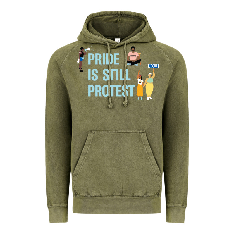 Pride Is Still Protest Vintage Hoodie by artisFamous | Teevron
