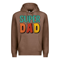 Chestnut super dad Premium Hoodie - Artiststas