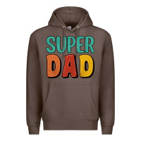 Coffee super dad Premium Hoodie - Artiststas