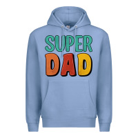 Colony Blue super dad Premium Hoodie - Artiststas