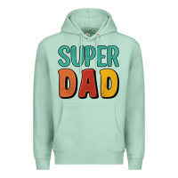 Seafoam super dad Premium Hoodie - Artiststas