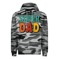Slate Camo super dad Premium Hoodie - Artiststas