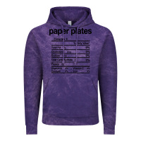 Cloud Purple paper plates nutrition facts funny thanksgiving christmas Vintage Hoodie - artisFamous