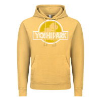 Vintage Mustard yoshi park Vintage Hoodie - artisFamous
