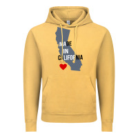 Vintage Mustard made in california Vintage Hoodie - artisFamous