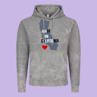 Made In California Vintage Hoodie Designed By Artisfamous