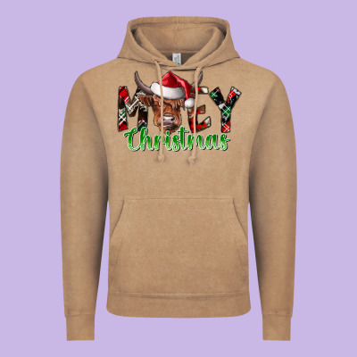 Moey Christmas Vintage Hoodie Designed By Cowhidedigitalart