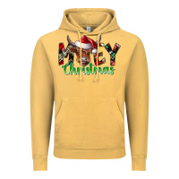 Vintage Mustard moey Christmas Vintage Hoodie - CowhideDigitalArt