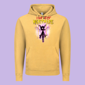 Your Worst Nightmare Vintage Hoodie Designed By Artisfamous