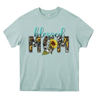 Arona Blessed mom sunflower mother's day Heavy Core Tee - HowdyJamesFarm