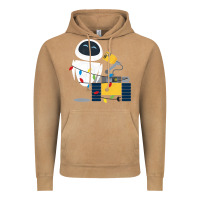 Vintage Camel wall e eve christmas light wrap graphic t shirt Vintage Hoodie - artisFamous