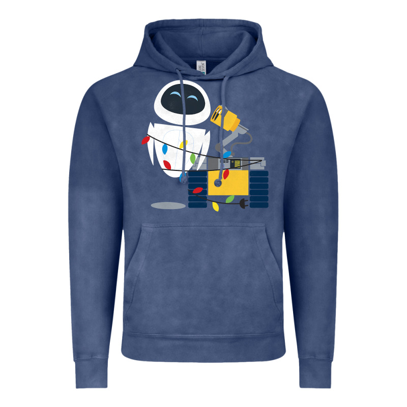 Wall E Eve Christmas Light Wrap Graphic T Shirt Vintage Hoodie by artisFamous | Teevron