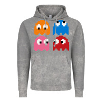 Cloud Rock pacman ghosts cool retro 80s Vintage Hoodie - artisFamous