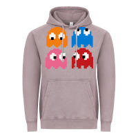 Vintage Zinc pacman ghosts cool retro 80s Vintage Hoodie - artisFamous