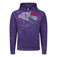 Cloud Purple mexico flag Vintage Hoodie - artisFamous