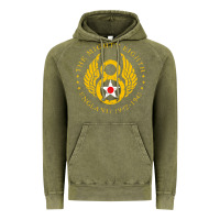Vintage Olive mighty eighth   8th air force Vintage Hoodie - artisFamous