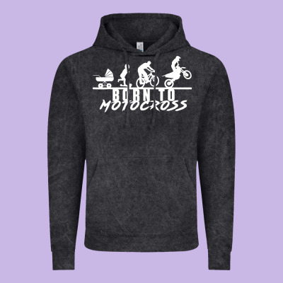 Motocross Motocicleta Evolución Offroad Vintage Hoodie Designed By Artisfamous
