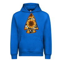 Cobalt sunflower arrowhead Urban Hoodie - Jasminsmagicworld