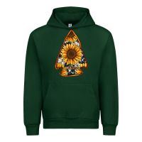Foreset Green sunflower arrowhead Urban Hoodie - Jasminsmagicworld