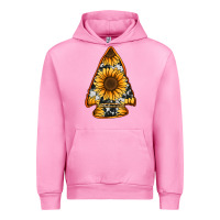 Fuchsia Pink sunflower arrowhead Urban Hoodie - Jasminsmagicworld