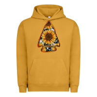 Pigment Peanut Butter sunflower arrowhead Urban Hoodie - Jasminsmagicworld