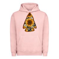 Pigment Salmon sunflower arrowhead Urban Hoodie - Jasminsmagicworld
