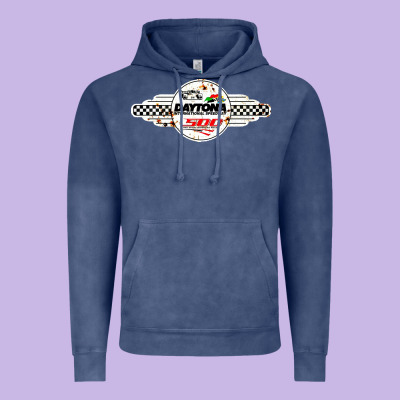 Daytona Speedway Vintage Hoodie Designed By Artisfamous