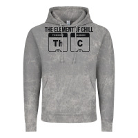 Cloud Rock mens the element of chill thc marijuana joke black Vintage Hoodie - artisFamous