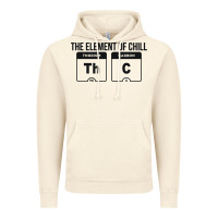 Vintage Artic mens the element of chill thc marijuana joke black Vintage Hoodie - artisFamous