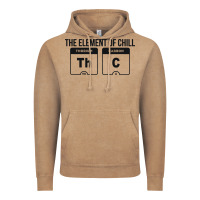 Vintage Coffee mens the element of chill thc marijuana joke black Vintage Hoodie - artisFamous