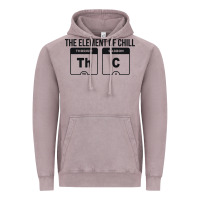 Vintage Zinc mens the element of chill thc marijuana joke black Vintage Hoodie - artisFamous