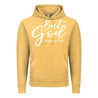 Vintage Mustard but god imajes Vintage Hoodie - artisFamous