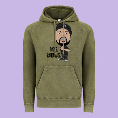 Ice Cube Vintage Hoodie Designed By Artisfamous