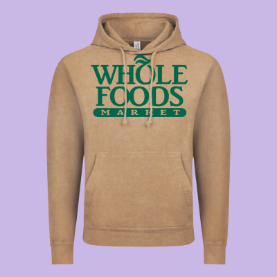 Whole Foods Market Vintage Hoodie Designed By Artisfamous