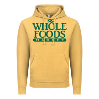 Vintage Mustard Whole Foods Market Vintage Hoodie - artisFamous