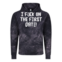 Cloud Black i f'ck on the first date Vintage Hoodie - artisFamous