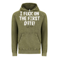 Vintage Olive i f'ck on the first date Vintage Hoodie - artisFamous