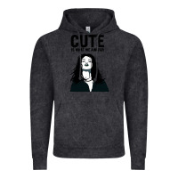 Vintage Black cute is what we aim for Vintage Hoodie - artisFamous