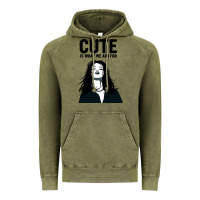 Vintage Olive cute is what we aim for Vintage Hoodie - artisFamous